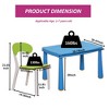 Acoinel Kiddy Plastic Table and Chairs for Playrooms,Preschool,Toddlers - 4 of 4