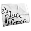 Kids' The Wizard Of Oz No Place Like Home Silky Touch Blanket White 36X58 - 3 of 4