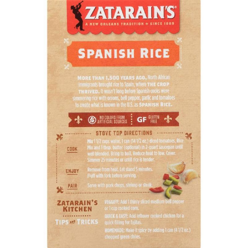 Zatarain&#39;s New Orleans Style Spanish Rice Mix - 6.9oz, 2 of 6