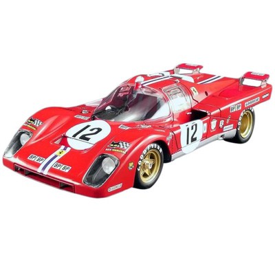 Ferrari 512M #12 3rd Place 24 Hours of Le Mans (1971) "Masterpiece Collection" Ltd Ed 624 pcs 1/18 Diecast Model by GMP for ACME