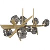 Eurofase Lighting Thorah 9 - Light Chandelier in  Gold - 4 of 4