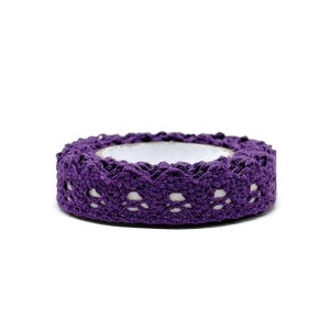 Wrapables Colorful Decorative Adhesive Lace Tape - 1 of 4