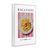 Stupell Industries Traditional Rigatoni Pasta Black Framed Giclee Art - 3 of 4