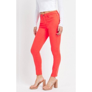 Women's High Rise Crop Skinny - CELLO - 1 of 3