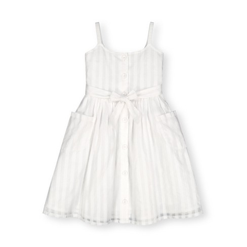 Hope & Henry Girls' Button Front Sun Dress, Toddler : Target
