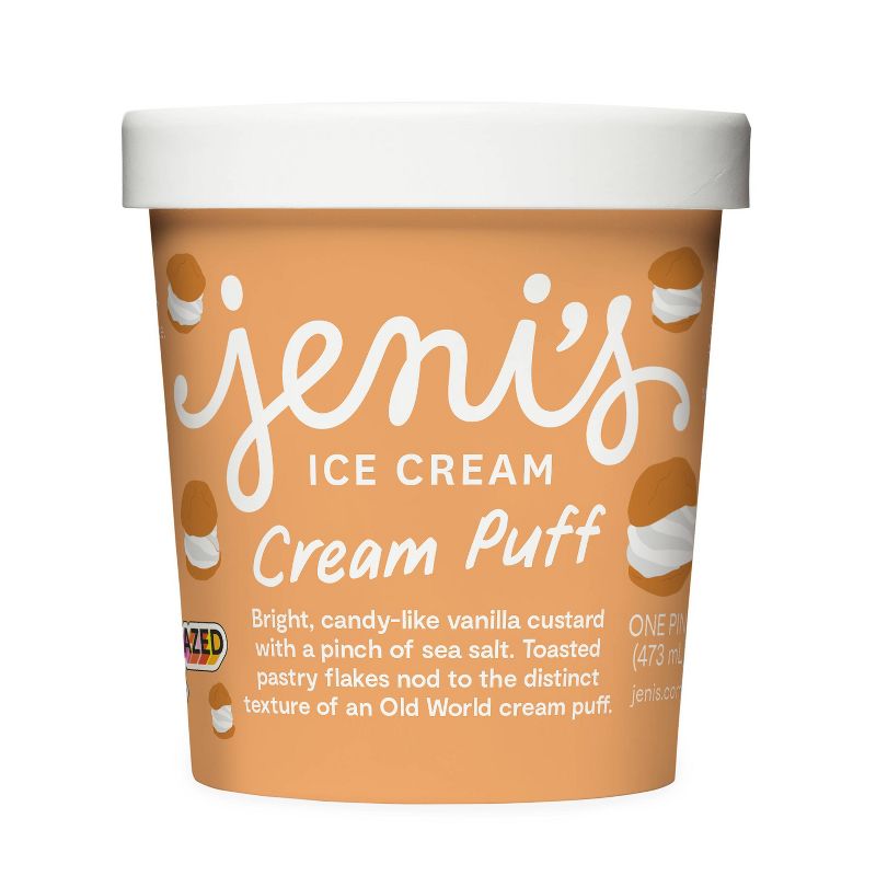 Jeni&#39;s Cream Puff Ice Cream - 16oz, 1 of 9