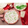 Juvale 80-Pack Holly Berries Christmas Paper Plates, 9 Inches Decorative Paper Plates, Christmas Decorations - 2 of 4