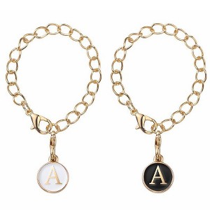 Swtroom Letter Charm Accessories Name ID Charms for Cup Handle 2Pcs - 1 of 4