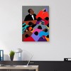 30" x 40" Harlem Renaissance by Synthia Saint James Canvas Art Print - Masterpiece Art Gallery: Modern Vertical Unframed Wall Canvas - 3 of 4