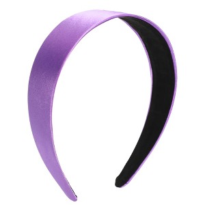 Unique Bargains Girl's Satin Headband 1.57" Wide 1 Pc - 1 of 4
