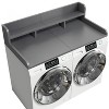Washer Dryer Countertop,Laundry Wood Shelf Topper,Depth Double Layer Organizer for Dryer Laundry Hamper Counter Storage Organization - 3 of 4