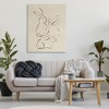 Stupell Industries Earthtone Bunny Sketch Canvas Wall Art - 2 of 4