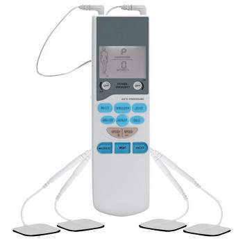 Bluestone Tens Handheld Electronic Pulse Massager with 8 Pads