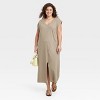 Women's Short Sleeve Midi T-Shirt Dress - Universal Thread™ - 3 of 3