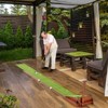 VEVOR Golf Putting Mat, 2 Hole Indoor Golf Putting Green, Wrinkle-Free Golf Training Aid, Mini Golf Set with Auto-Ball Return, Alignment Guide - 2 of 4