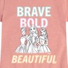 Girls' - Disney - Brave Bold Beautiful Fitted Short Sleeve Graphic T-Shirt - 2 of 4