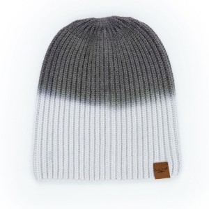 Britt's Knits Women's Double Dip Beanie Cozy Stylish Trendy Rib Knitted Soft Warm Hat - 1 of 2