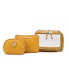 MKF Collection Laura Women's Cosmetic Punch 10 Pcs Sets, Small Travel Makeup Bag by Mia k - 2 of 4