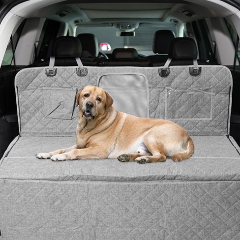 Unique Bargains Non slip Water Dog Car Seat Cover For Back Seat Gray 1 Pc Target