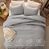 Bedsure Comforter Set – Cotton Fabric with Microfiber Fill, All-Season Bedding - 4 of 4