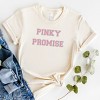 Simply Sage Market Pinky Promise Short Sleeve Tee - XL - Cream - 3 of 4