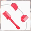 Unique Bargains Durable Haircut comb with Blades for Hair Styling Pink 1 Set - 3 of 4