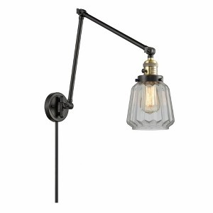 Chatham - 1 Light Double Extension Swing Arm Wall Sconce In Art Deco Style-30 Inches Tall and 8 Inches Wide - 1 of 1