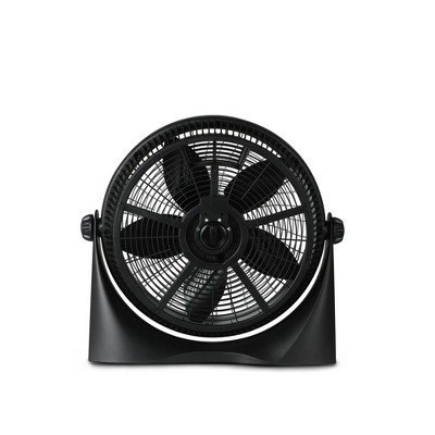 BLACK+DECKER Black+decker 16 Inch High Velocity Floor Fan, Black