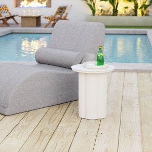 Zuo Kogur Side Table White - 1 of 4