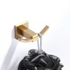 WOWOW Wall Mount J-Hook Double Robe/Towel Hook - 2 of 4