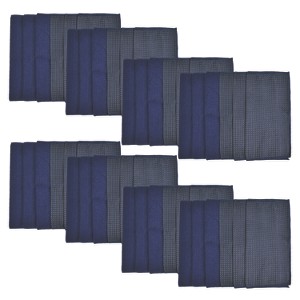 Trio Home All Purpose Microfiber Waffle cloth, Ultra Absorbent, Reusable, Washable, lint Free, Kitchen, bathroom, Cars, Window - 12"x12" - 1 of 4