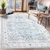 Area Rug Large Washable Rugs for Living Room Non Slip Low Pile Aesthetic Carpet Indoor Soft Floor Carpet Vintage Oriental Distressed - 2 of 4