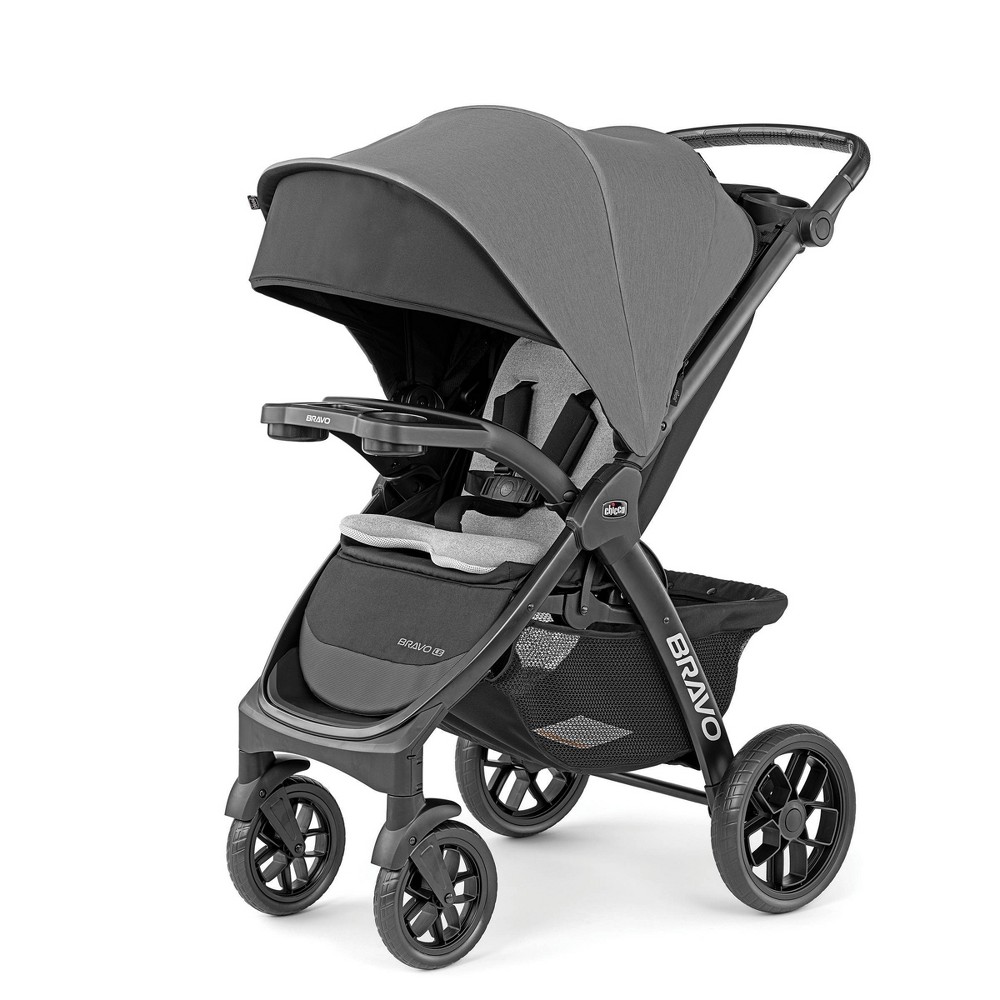 Chicco Bravo LE ClearTex Quick-Fold Stroller - Pewter -  85294246