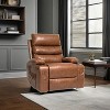 KTMBDW PU Leather Electric Power Lift Chair, Recliner Massage Chair, 8 point Vibration Massage and Lumber Heat, Cupholders - 3 of 4