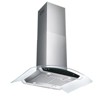 900 CFM Ducted Island Mount Range Hood in Stainless Steel with LED Light and Glass Panel - 2 of 4