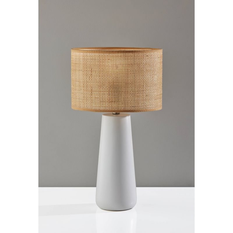 Sheffield Table Lamp White - Adesso, 1 of 6