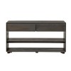 Luxystar Vintage Console Table with 2 Drawers and 2 Shelves for Entryway and Living Room - 3 of 4