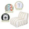 Majestic Home Goods Chair Lounger Vertical Stripe - 2 of 4