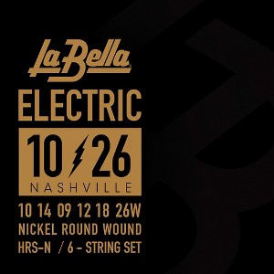La Bella HRS-N Nashville Tuning Electric Guitar Strings 10 - 26 - 1 of 1
