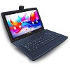 LINSAY® 10.1" Octa Core  256GB Storage Android 15 Tablet Dual Camera Android with Black Keyboard and Bag Pack - 3 of 4