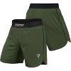 RDX T15 MMA Fight Shorts - Professional Grade Training and Competition Shorts for Martial Arts, Wrestling, and Combat Sports - 3 of 4