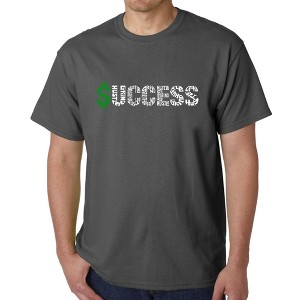 LA Pop Art Men's Word Art T-shirt - Success - 1 of 4