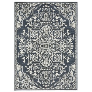 Oriental Weavers Intrigue INT10 Blue/ Ivory Indoor Area Rug - 5'3" x 7'6" - 1 of 4