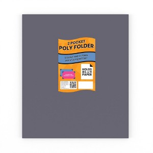 94366: Grey Paper Folders, No Holes (100 Packs) - 1 of 4