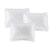 Gracie Mills Latasha 6-Piece Ruffle Quilted Daybed Set with Bedskirt and Throw Pillow - Twin - White - 4 of 4