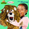 Living Puppets: Murray The Lion - 17" Plush Hand Puppet, Handmade Pal - 3 of 4