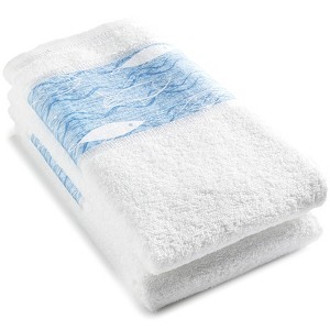 The Lakeside Collection Bluefin Bay Bathroom Collection - Set of 2 Hand Towels - 1 of 3