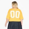 Women's Game Day Cropped Elbow Sleeve V-Neck Athletic Jersey - Wild Fable™ - 3 of 3