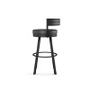 Amisco Browser Upholstered Barstool - 2 of 4