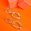 SOHI Women's Chainlink Drop Earrings - 2 of 3